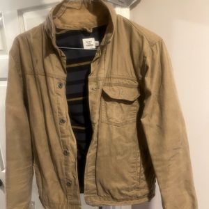 Flint & Tinder Waxed Flannel Lined Trucker Jacket